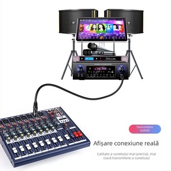 Cablu audio Biaz, conector masculin către feminin, pentru dispozitive digitale, Material nucleu: Alt, Fir: PVC standard, Certificare: K66