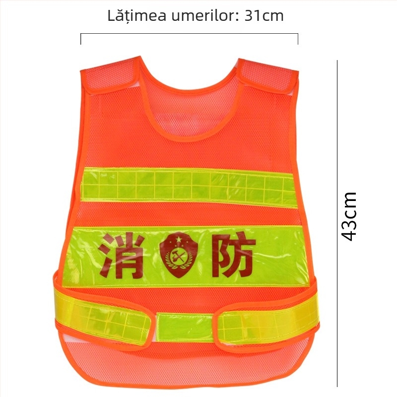 Set de pompieri pentru copii: pistol cu apă, cască, rucsac cu compartiment retractabil și stingător simulativ (din plastic) pentru 4–6 ani