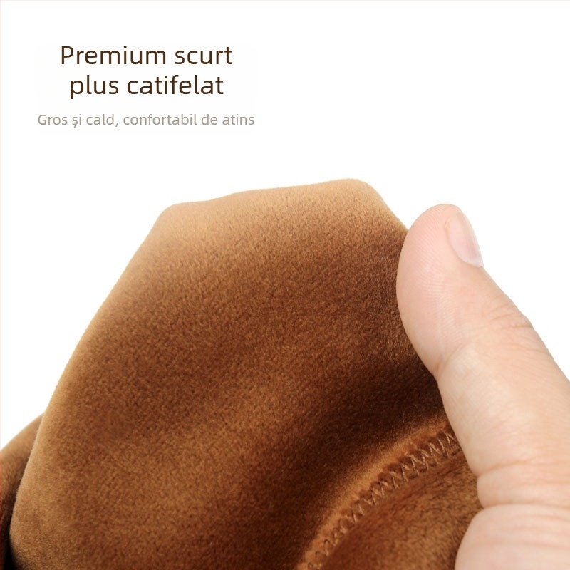 Guler de pescuit cu căptușeală de velur, iarnă, unisex, The Lake