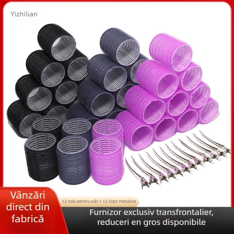 Rola de păr autoadezivă Ezhilian, material nylon PP, etichetă privată licențiată, potrivită pentru uz general