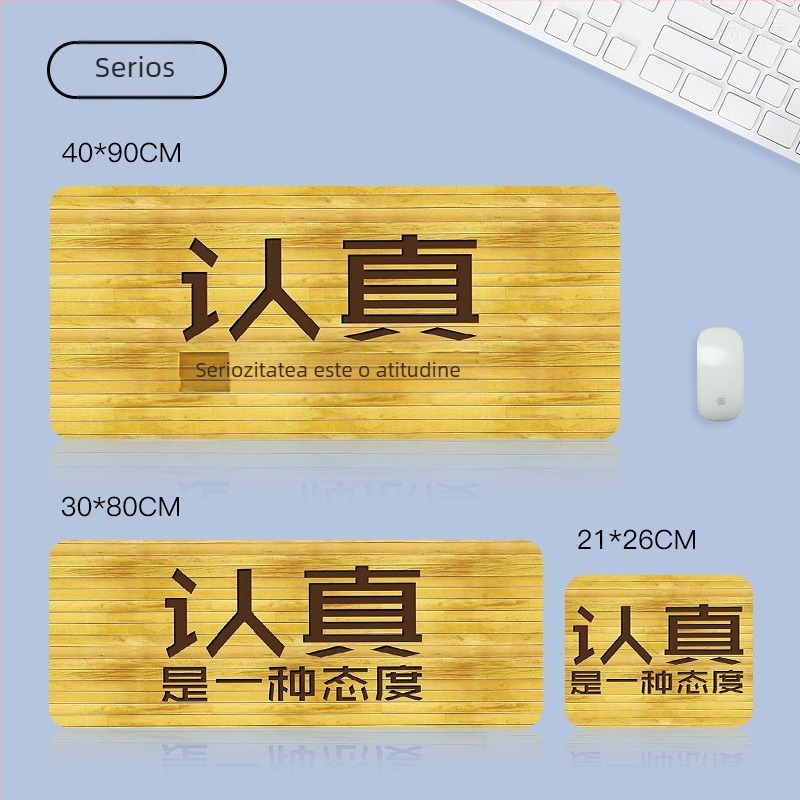Pad de mouse, cu două fețe, anti-alunecare, din cauciuc, imprimare logo disponibilă