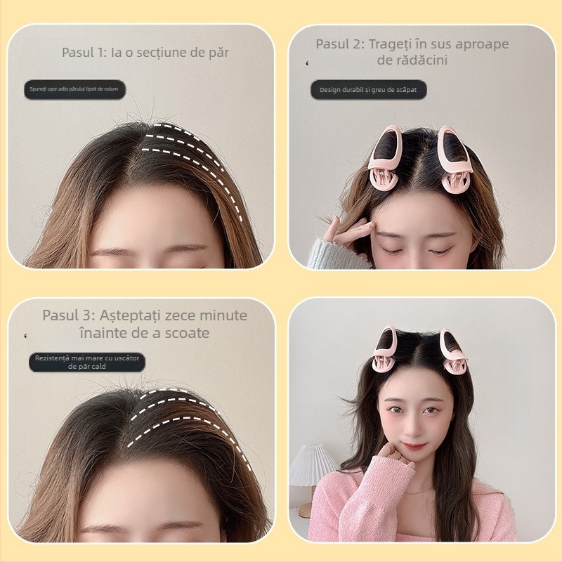 Accesorii pentru păr din acril - stil natural feminin, lucrat manual, personalizabil, Lookout Ornaments