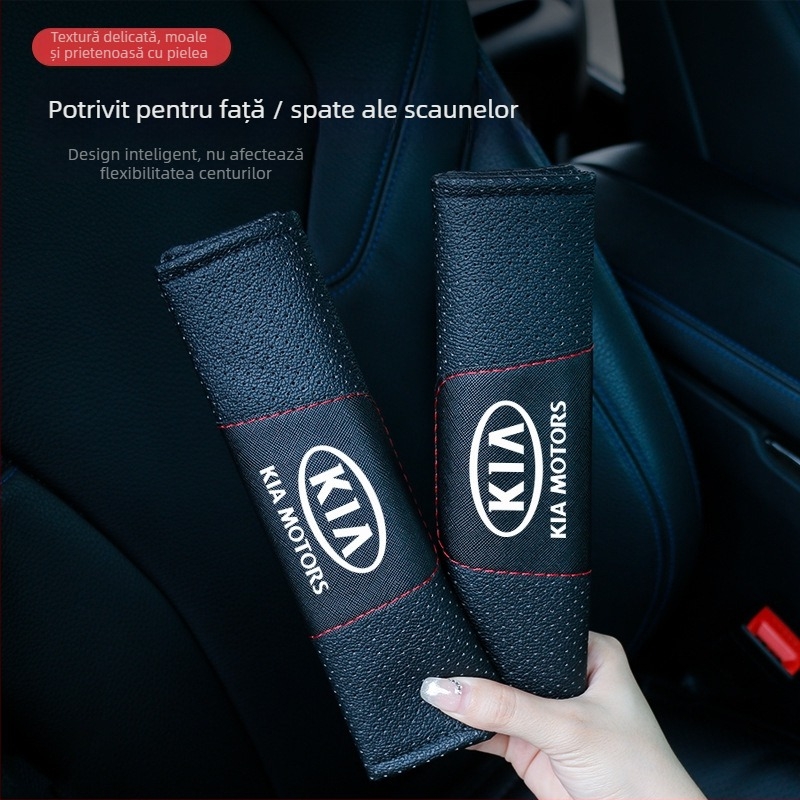 Tianjiang Perne pentru centura de siguranță auto – din piele, confortabile și respirante, pentru drumuri lungi