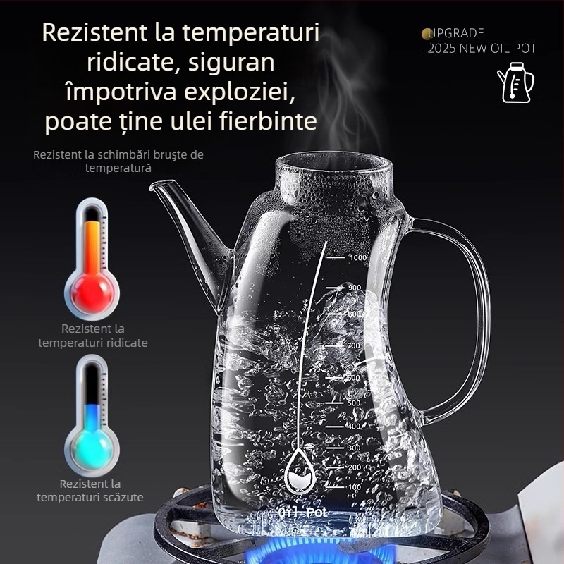 Sticlă de ulei, stil nordic, deschidere și închidere automate, Giant chen