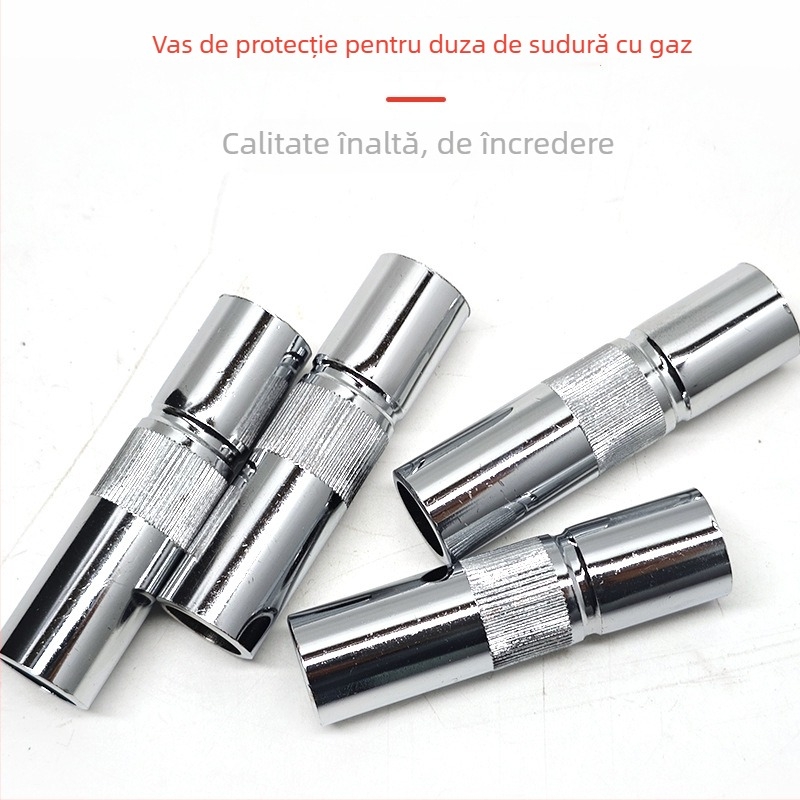 Vârf de protecție pentru pistol MIG cu duză din cupru, compatibil cu 200A/350A/500A, protecție CO2, cod GK3