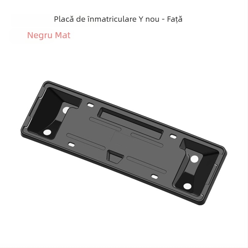 Ramă pentru plăcuța de înmatriculare pentru Tesla Model Y (versiunea nouă) – plastic, compatibil SUV, brand Mingshi