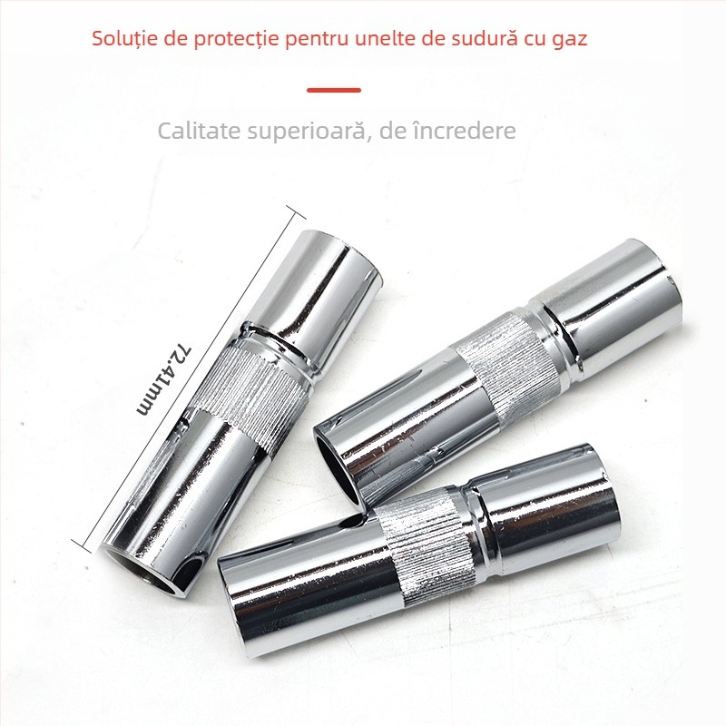 Set protecție vârf MIG și capac duză pentru sudură CO2, 200A/350A/500A, duze din cupru