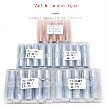 Vârf protector MIG pentru pistol de sudură, 200A/350A/500A CO2, duză din cupru, accesorii