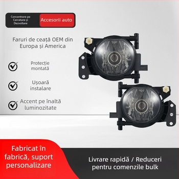 BMW E60/E61/E83/E46/E90/E91/E63/E64 lampa de ceață față – Model V19-004, 51W, 12V, 1200LM
