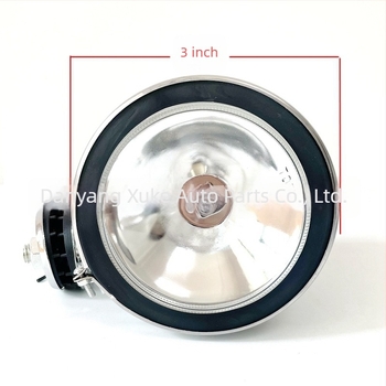 Lumină LED pentru ceață pentru vehicul off-road, model rotund electrogalvanizat 3/5/6 inci, carcasă ABS, brand XK, personalizare disponibilă