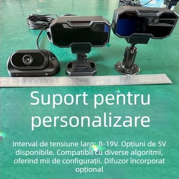 RW-CAM-DSM Cameră montată pe vehicul pentru monitorizarea oboselii șoferului, cu AHD 1080p, 12V, unghi de vizualizare 180°, pentru autobuze școlare, camioane și mașini