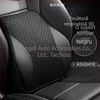 Perne lombare auto din plasă respirabilă, umplutură din bumbac cu memorie, pentru toate anotimpurile