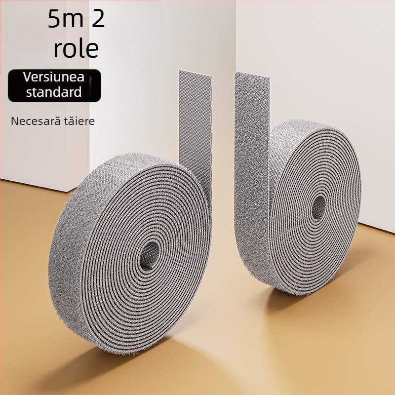 Organizator de cabluri cu Velcro – Universal, suport pentru cabluri de birou (Material: Silk Flower; Stil: Universal; Importat: Nu)