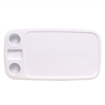 Jia Ningshun Masă RV dreptunghiulară cu ridicare, slot pentru 2 cești, ABS Plastic, detașabilă, instalare tip card