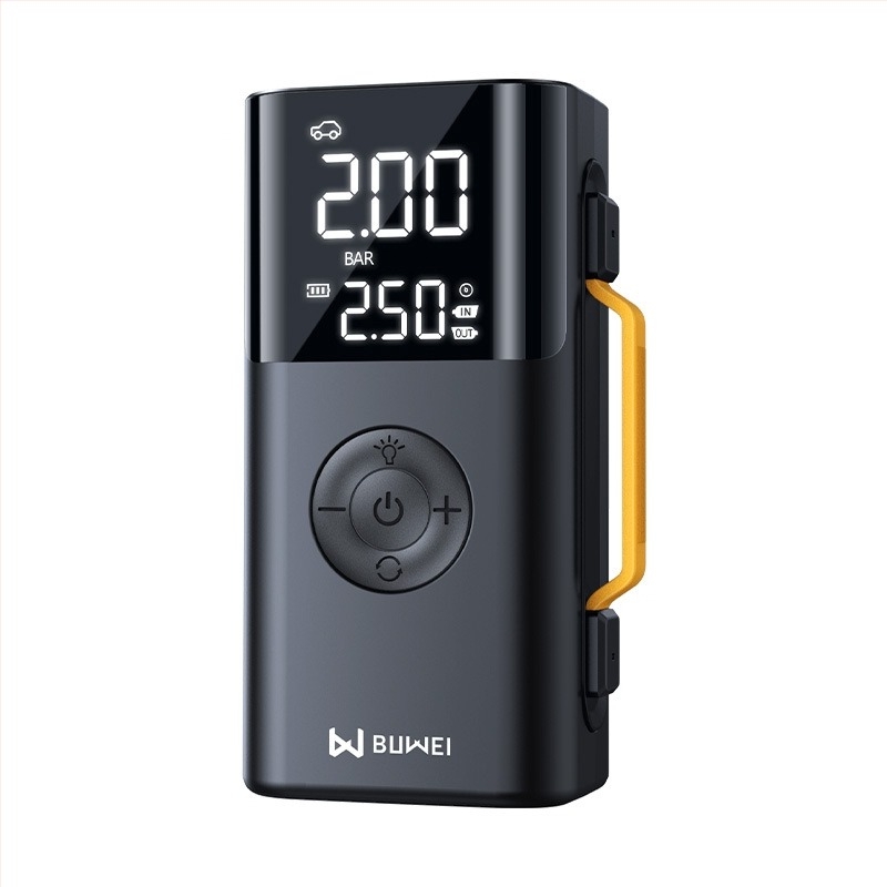Buwei pompă de aer gonflabilă și demaror de urgență – sursă de alimentare all-in-one cu aprindere electrică