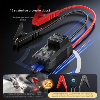 Clip inteligent pentru baterie auto BW – protecție anti-reverse cu cablu, brand Buwei