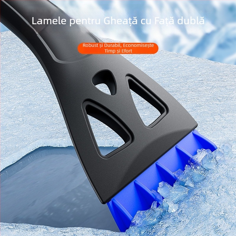 Instrument pentru îndepărtarea zăpezii de la mașină cu perie de zăpadă și perie de dezghețare a geamurilor | Materiale: ABS, PP, EVA | Brand: Shunwei