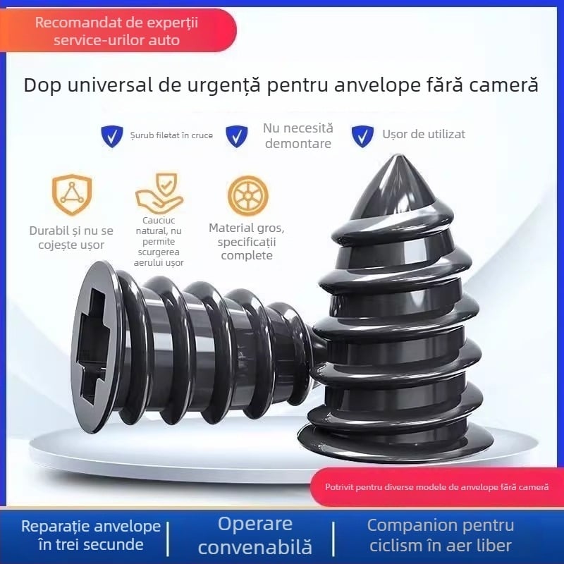 Cuie de reparare anvelope tubeless – unealtă rapidă de reparații pentru mașini și vehicule electrice