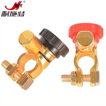 Întrerupător de deconectare a bateriei auto cu clips de terminal și conector, protecție baterie, anti-scurgeri