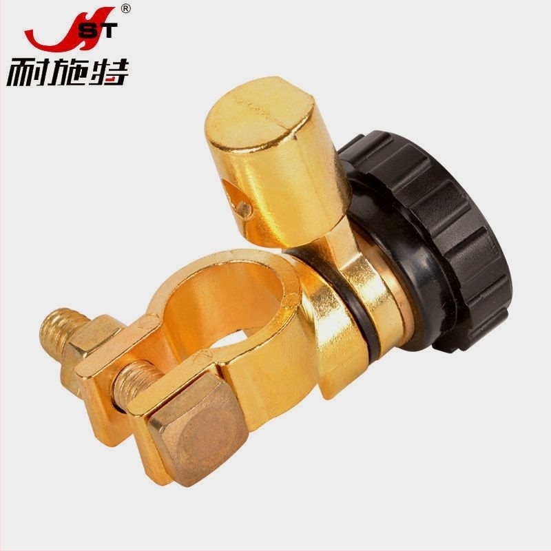 Întrerupător de deconectare a bateriei auto cu clips de terminal și conector, protecție baterie, anti-scurgeri