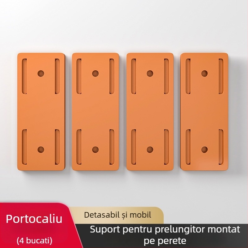 Suport montat pe perete pentru organizare cabluri și routere, stil universal, fără găurire