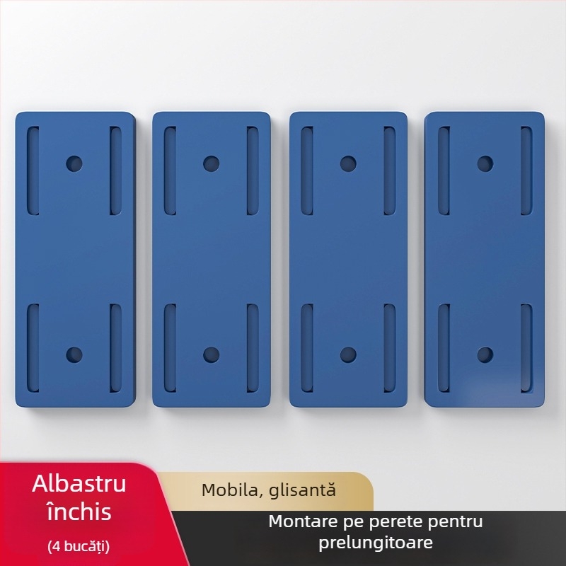 Suport montat pe perete pentru prize, routere și organizarea cablurilor, universal, material: mătase, instalare fără găuri