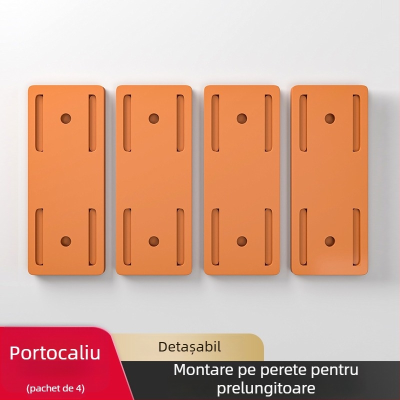Suport montat pe perete pentru prize, routere și organizarea cablurilor, universal, material: mătase, instalare fără găuri