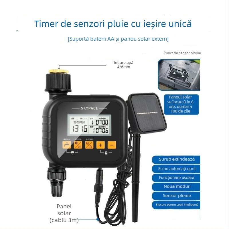 Irigator inteligent SKYPACE — ABS, irigare inteligentă cu control de la distanță, pentru grădină de acasă, producție agricolă și spații verzi publice