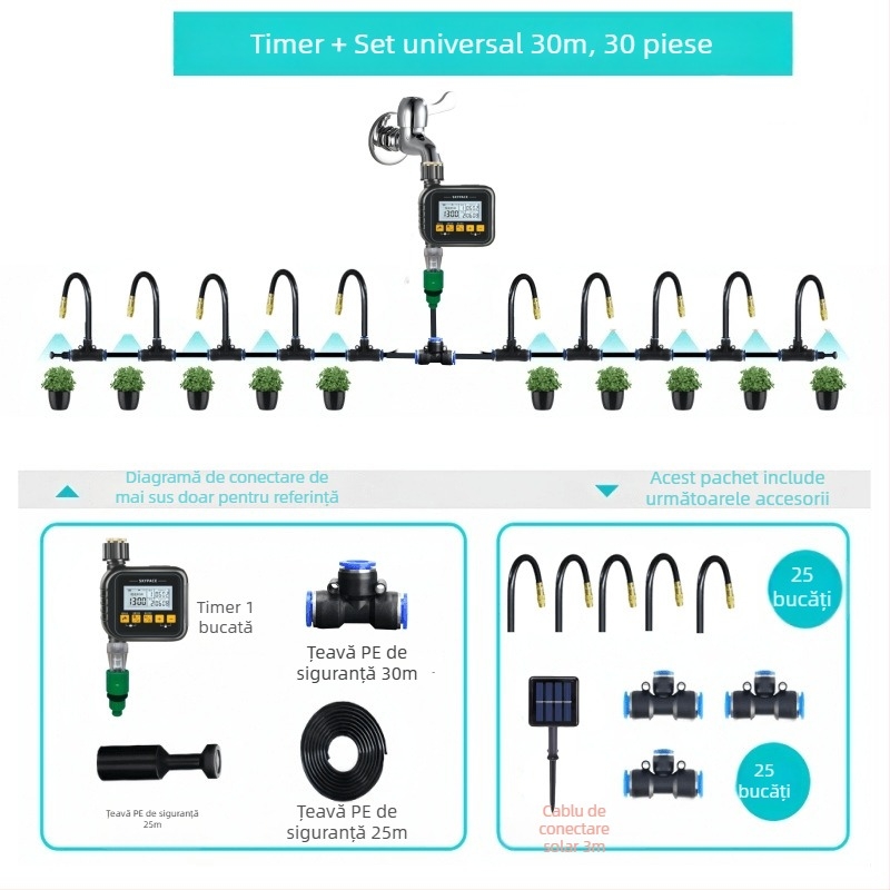 Irigator inteligent SKYPACE — ABS, irigare inteligentă cu control de la distanță, pentru grădină de acasă, producție agricolă și spații verzi publice