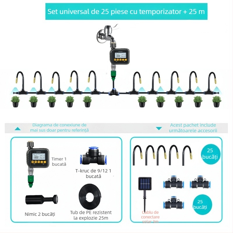 SKYPACE ABS Irigator inteligent cu control de la distanță – Sistem de udare automat pentru grădini de acasă, agricultură și spații verzi publice
