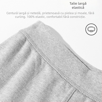 Pantaloni termici bărbătești din bumbac pentru toamnă și iarnă, dintr-un singur strat, 100% bumbac, respirabili, căldură moderată, 181–200 g/m², pentru bărbați 18–40 ani