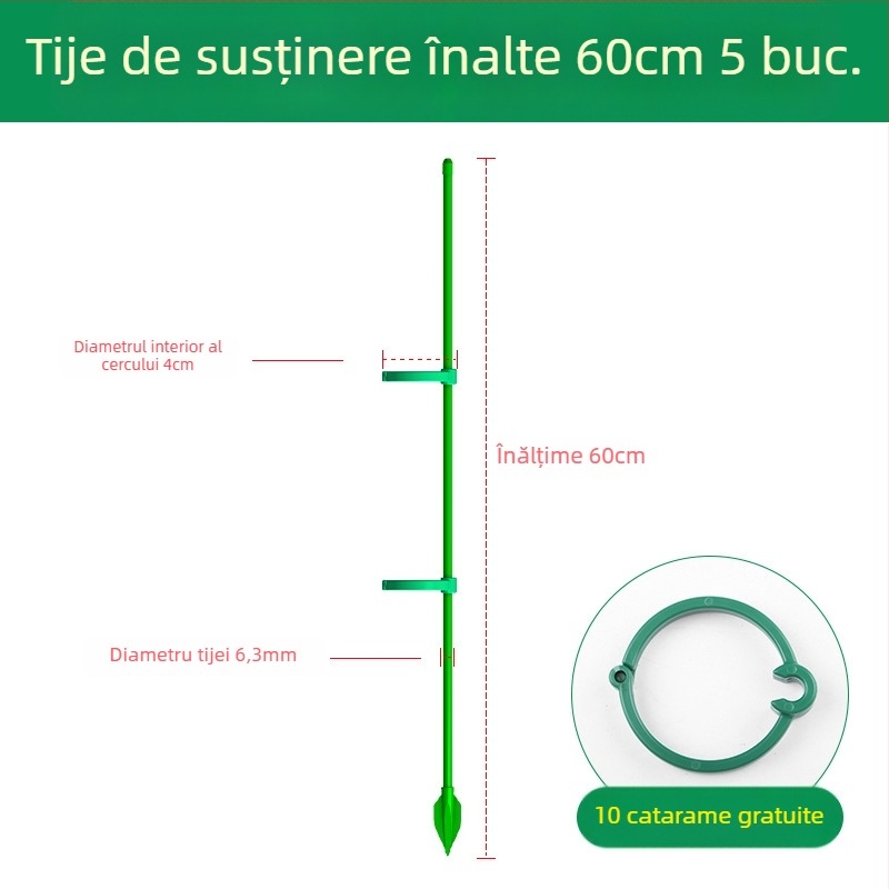 Suport pentru plante cățătoare Monstera – tijă de susținere, marca Su su, pentru grădinărit de casă (Material: Altul; Tip: Pergolă pentru cățătoare; Utilizare: Grădinărit casnic)