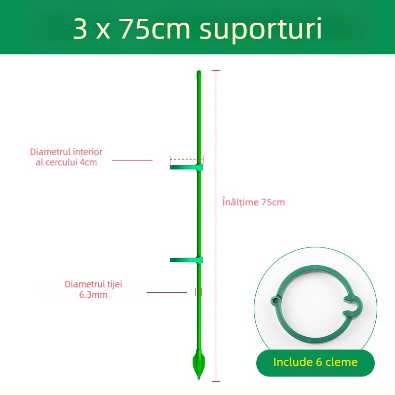 Suport pentru plante cățătoare Monstera – tijă de susținere, marca Su su, pentru grădinărit de casă (Material: Altul; Tip: Pergolă pentru cățătoare; Utilizare: Grădinărit casnic)