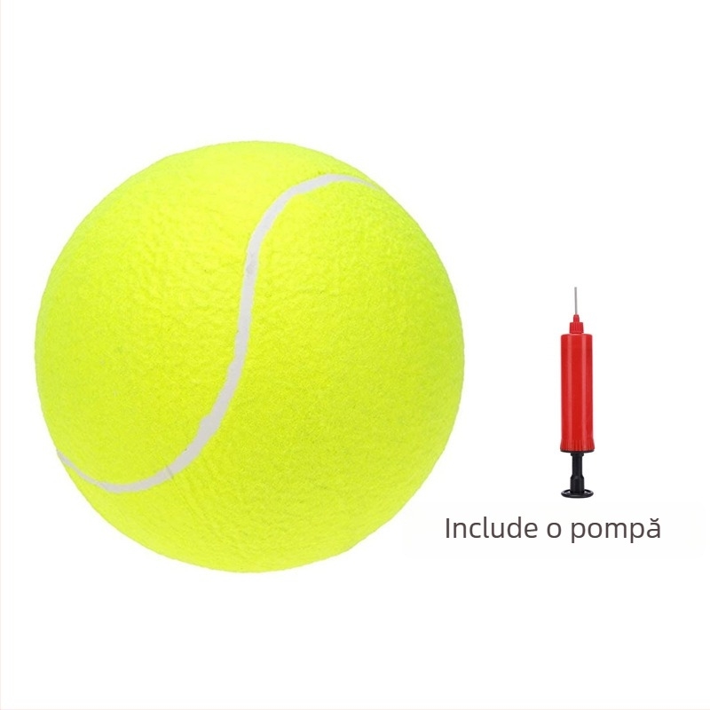 Minge de tenis gonflabilă pentru animale de companie, minge de antrenament pentru tenis • Material: fibră chimică • Marcă: Strong • Tipărire logo: posibil • Scenarii de utilizare: tendințe sportive, tenis de masă și badminton