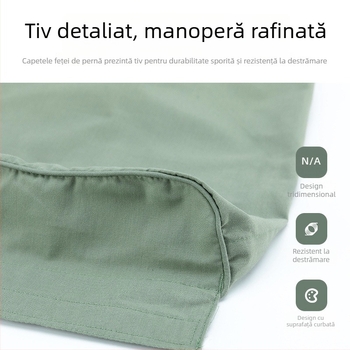 Husă de pernă pentru antrenament în verde militar, husă standard verde măsliniu, pentru cămin, albastru închis și albastru de flacără, husă de pernă pentru o singură pernă