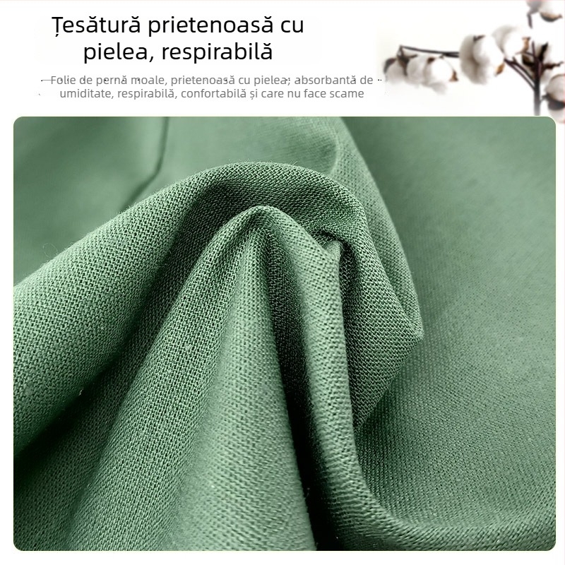 Husă de pernă pentru antrenament în verde militar, husă standard verde măsliniu, pentru cămin, albastru închis și albastru de flacără, husă de pernă pentru o singură pernă