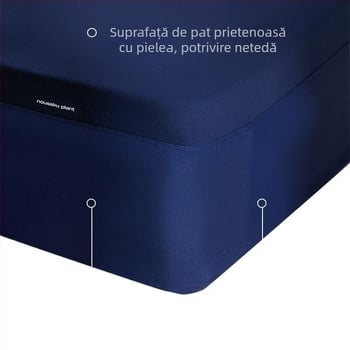 Atour Planet a doua generație – cearșaf cu elastic pentru pat pentru o persoană, protecție pentru saltea și husă de pat