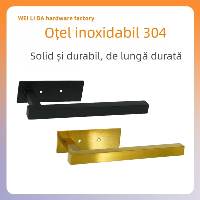 Suport de perete pentru hârtie igienică și prosoape, din oțel inoxidabil 304, autoadeziv, montaj fără găuri, cu cârlig, 1 nivel, baie