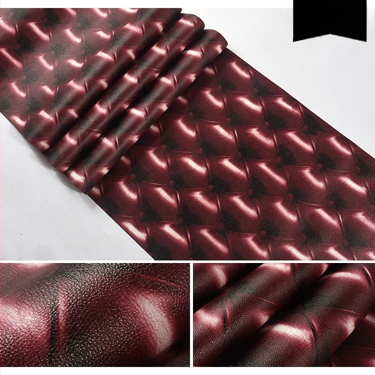 Tapet pentru pereți cu 3D imitație de piele, stil european, PVC material (fundal TV, dormitor, living)