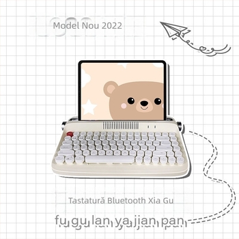 Tastatură wireless Bluetooth pentru iPad și tablete, compatibilitate universală, procesare OEM, greutate 230 g