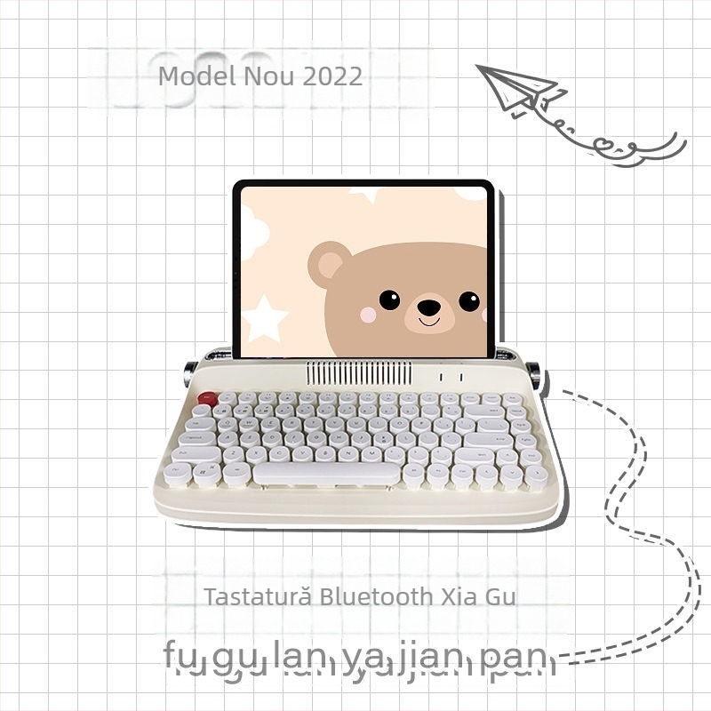 Tastatură wireless Bluetooth pentru iPad și tablete, compatibilitate universală, procesare OEM, greutate 230 g