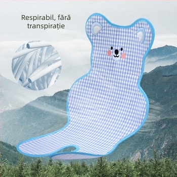 Kamengbei Padă de șezut pentru cărucior – Pernă de vară din ramie pentru bebeluși