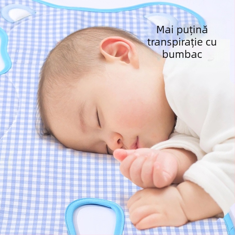 Kamengbei Padă de șezut pentru cărucior – Pernă de vară din ramie pentru bebeluși