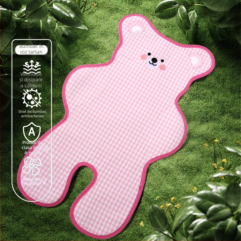 Kamengbei Padă de șezut pentru cărucior – Pernă de vară din ramie pentru bebeluși