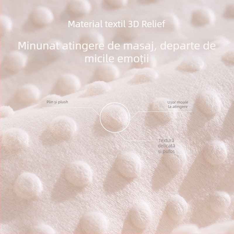 Covor pentru cărucior, din bumbac, universal pentru toate anotimpurile, lavabil, potrivit pentru sugari 0–1 ani, covoraș de întins și șezut