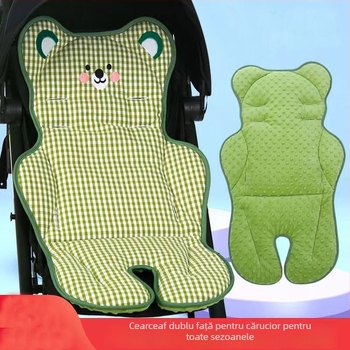 Covoraș pentru cărucior — pernă din bumbac pentru bebeluși, categorie: covoraș, fără personalizare