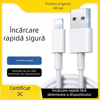 Junlang cablu USB PD încărcare rapidă și transfer de date pentru iPhone 6–14