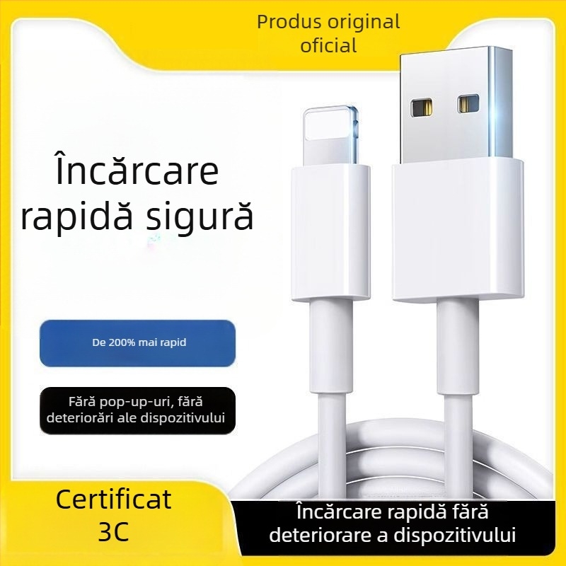 Junlang cablu USB PD încărcare rapidă și transfer de date pentru iPhone 6–14