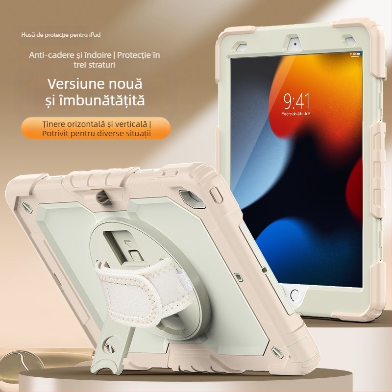Carcasă din silicon pentru iPad Apple – protecție la șocuri, anti-amprentă, imprimare pe husă, compatibilă cu iPad