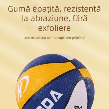 Baschet Nr. 5 din Cauciuc pentru Copii – Antrenament de Concurs (Baschet; Cauciuc; Nr. 5; Pentru copii: Da)
